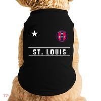 St Louis Missouri Fleur De Lis Badge Doggie Tank thumb 0