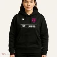 St Louis Missouri Fleur De Lis Badge Hoodie thumb 5