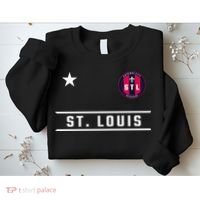St Louis Missouri Fleur De Lis Badge Sweatshirt thumb 2