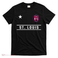 St Louis Missouri Fleur De Lis Badge T-Shirt thumb 0