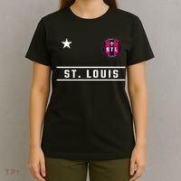 St Louis Missouri Fleur De Lis Badge T-Shirt thumb 4