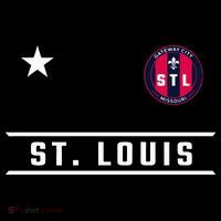 St Louis Missouri Fleur De Lis Badge Mousepad thumb 1