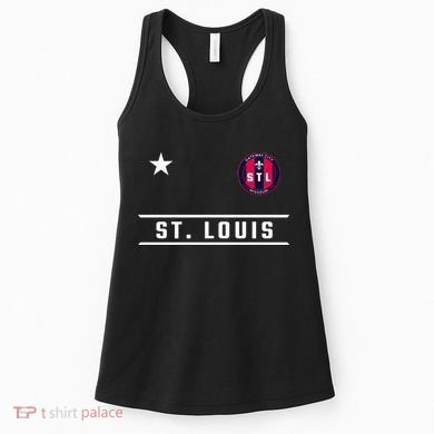 St Louis Missouri Fleur De Lis Badge Women's Tank Top