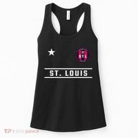 St Louis Missouri Fleur De Lis Badge Women's Tank Top thumb 0