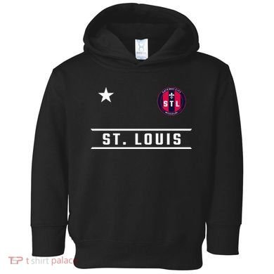 St Louis Missouri Fleur De Lis Badge Toddler Hoodie