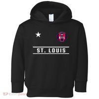 St Louis Missouri Fleur De Lis Badge Toddler Hoodie thumb 0