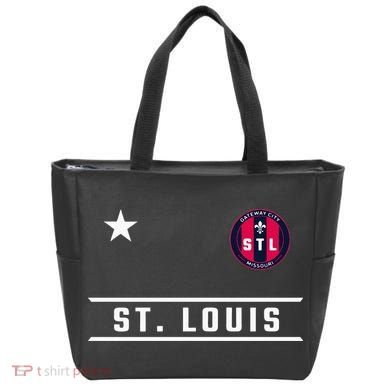 St Louis Missouri Fleur De Lis Badge Tote Bag