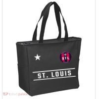 St Louis Missouri Fleur De Lis Badge Tote Bag thumb 2
