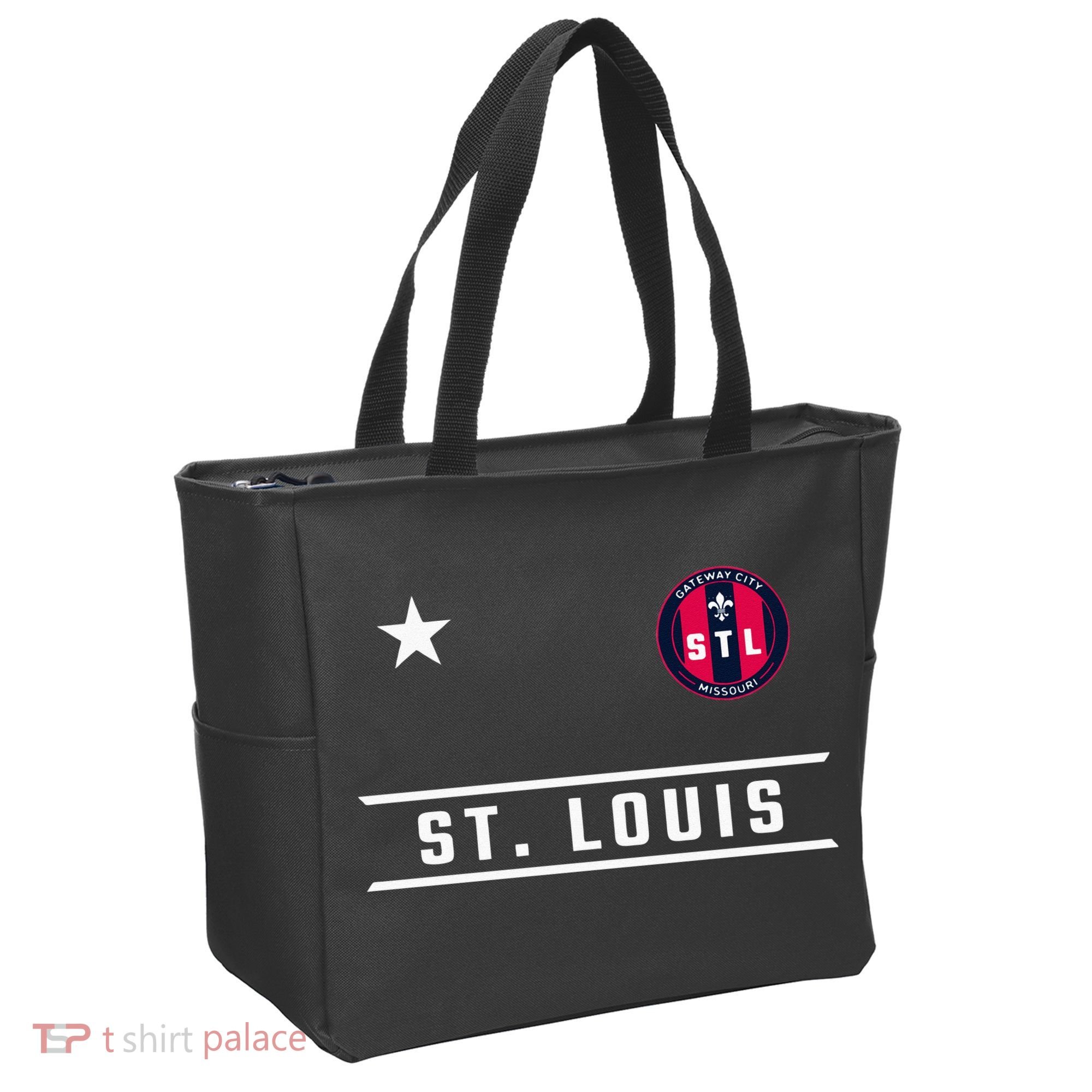 St Louis Missouri Fleur De Lis Badge Tote Bag