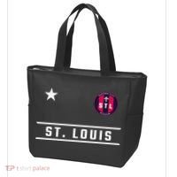 St Louis Missouri Fleur De Lis Badge Tote Bag thumb 3
