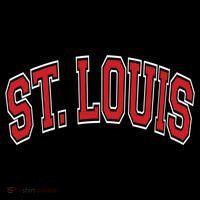 St Louis Missouri Varsity Style Red Text Gift Coffee Mug thumb 5