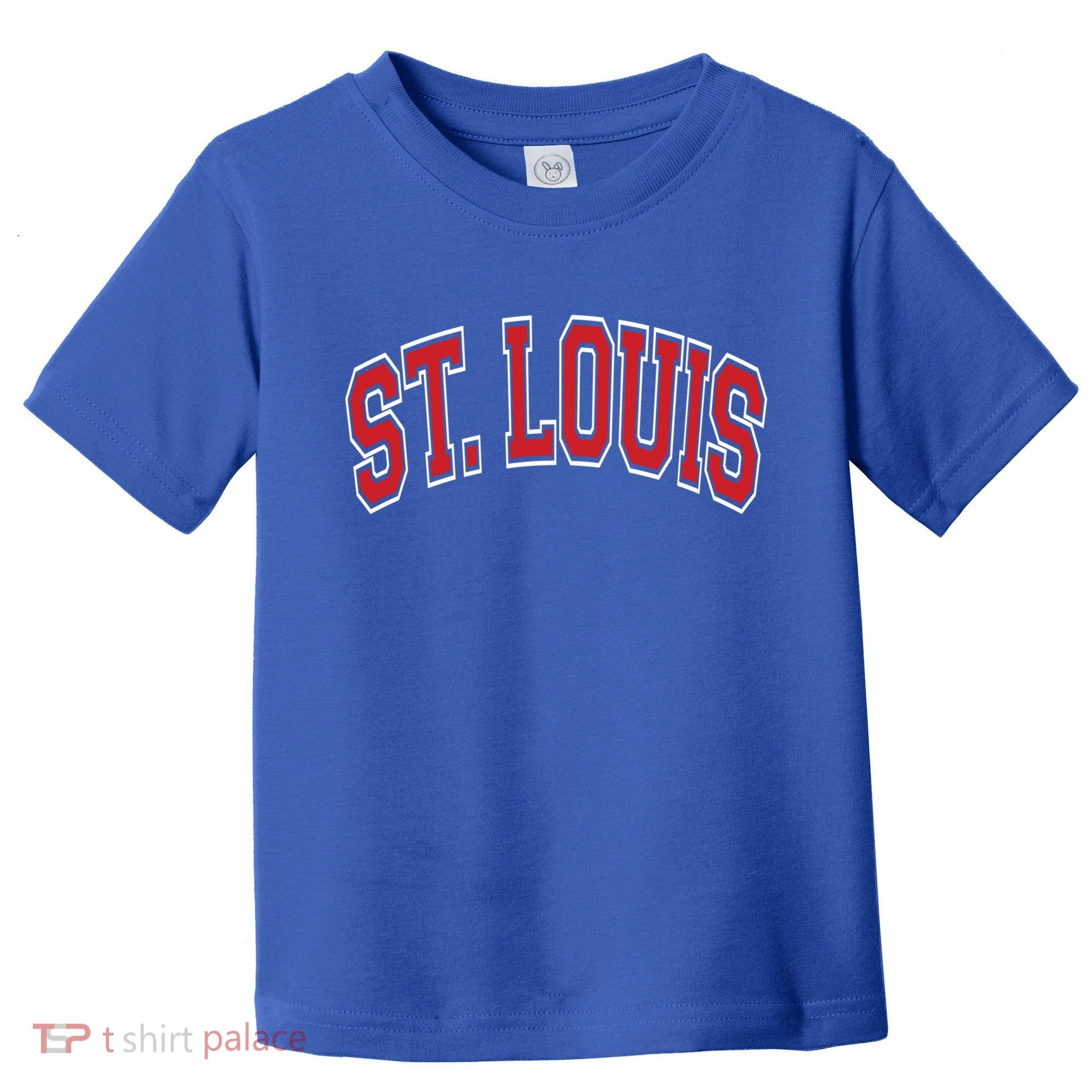 St Louis Missouri Varsity Style Red Text Gift Toddler T-Shirt