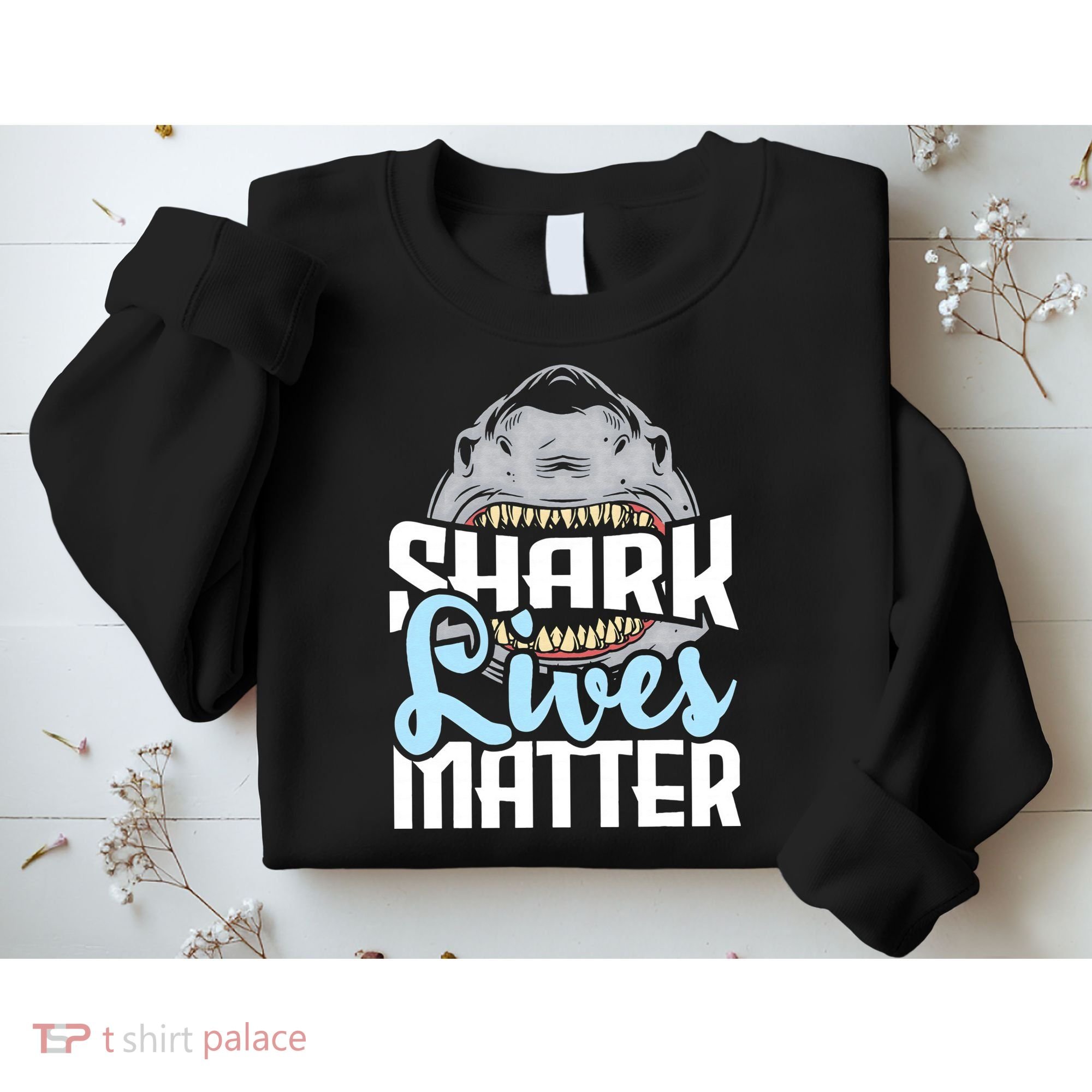 Shark Lives Matter Wildlife Marine Biologist Shark Lovers Sweatshirt