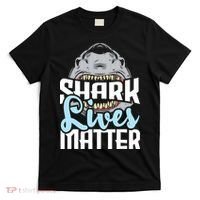 Shark Lives Matter Wildlife Marine Biologist Shark Lovers T-Shirt thumb 0