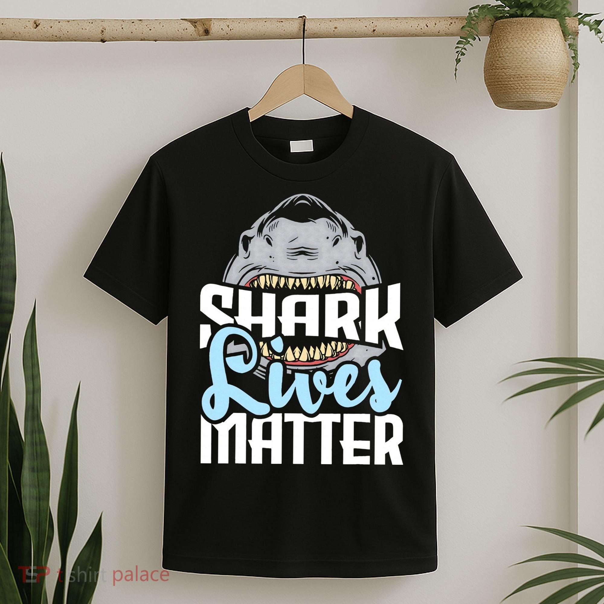 Shark Lives Matter Wildlife Marine Biologist Shark Lovers T-Shirt