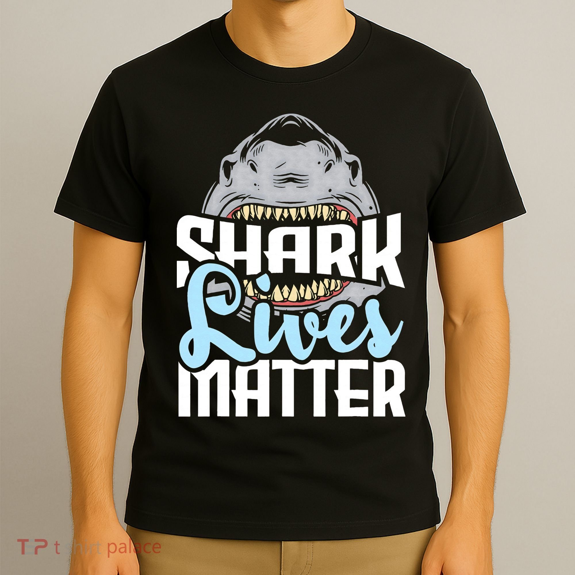 Shark Lives Matter Wildlife Marine Biologist Shark Lovers T-Shirt