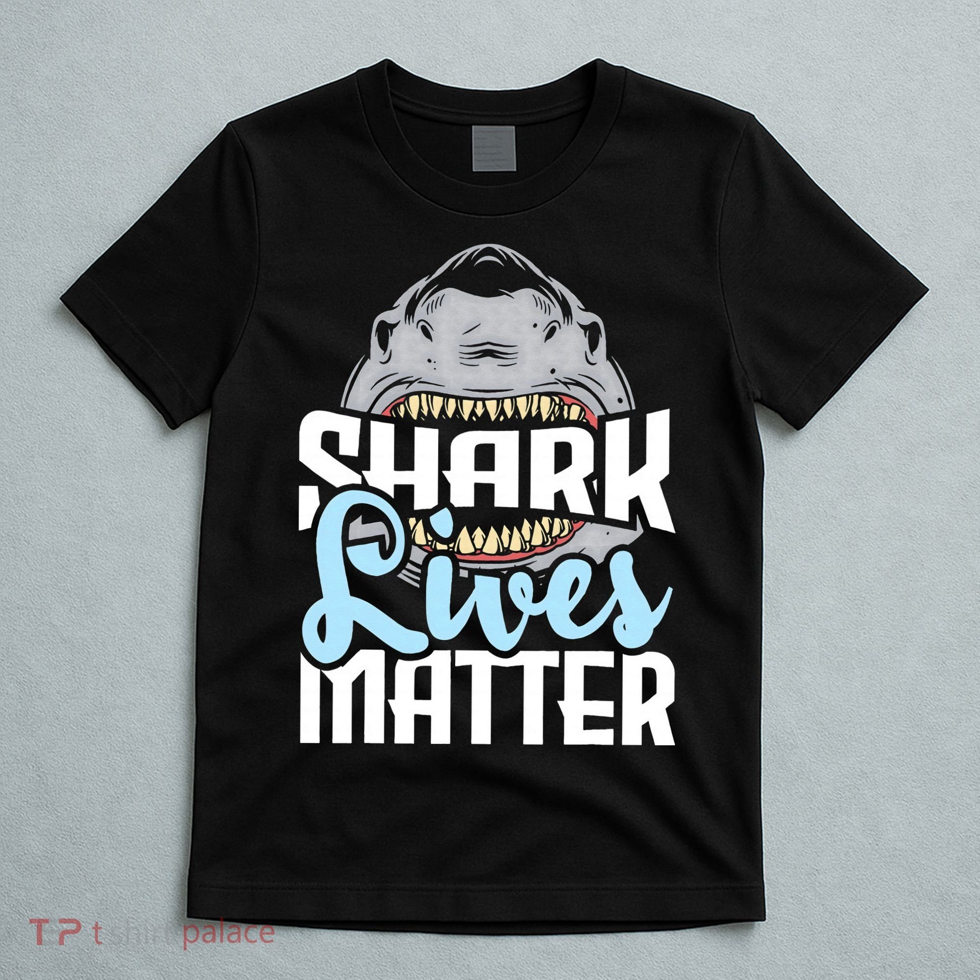 Shark Lives Matter Wildlife Marine Biologist Shark Lovers T-Shirt