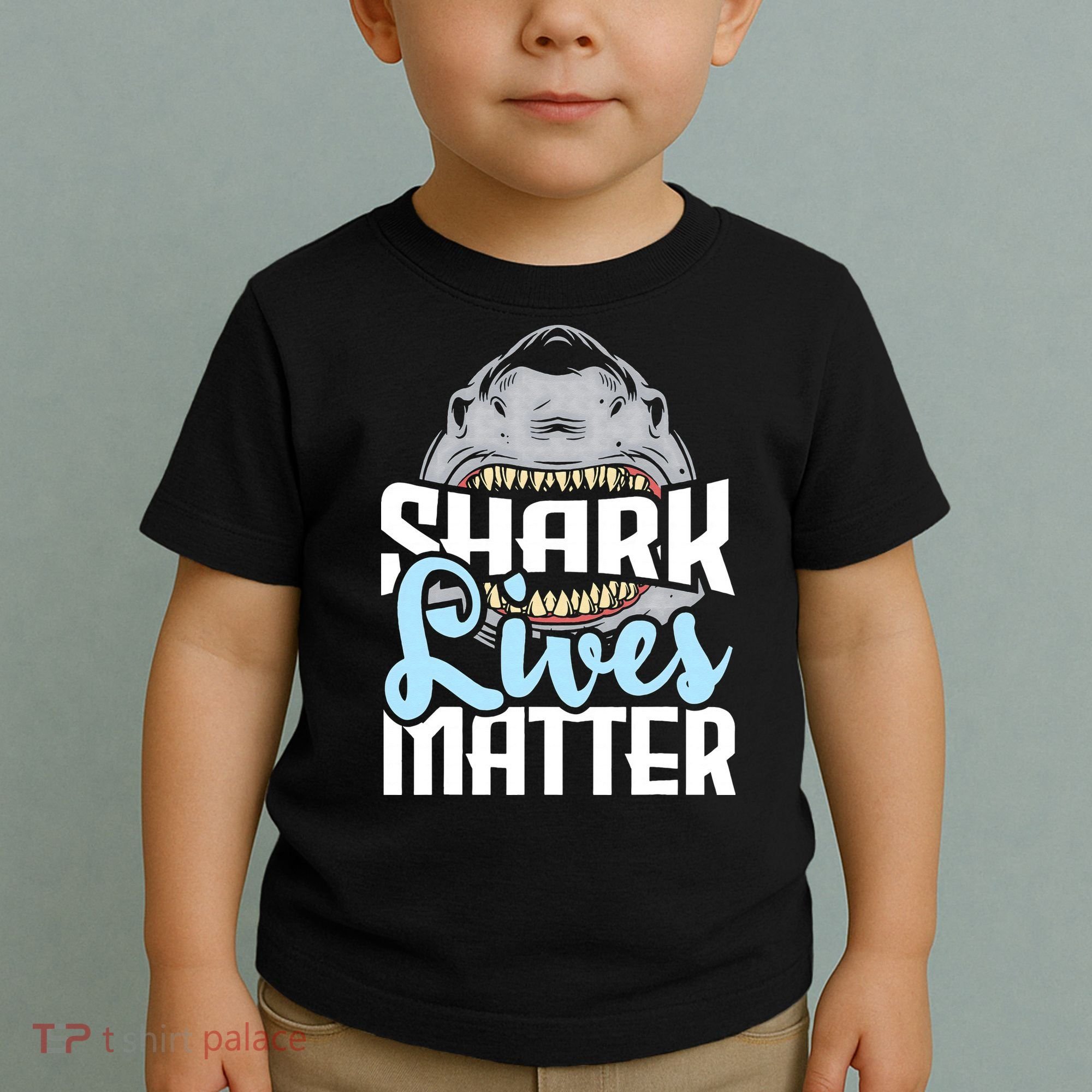 Shark Lives Matter Wildlife Marine Biologist Shark Lovers Toddler T-Shirt