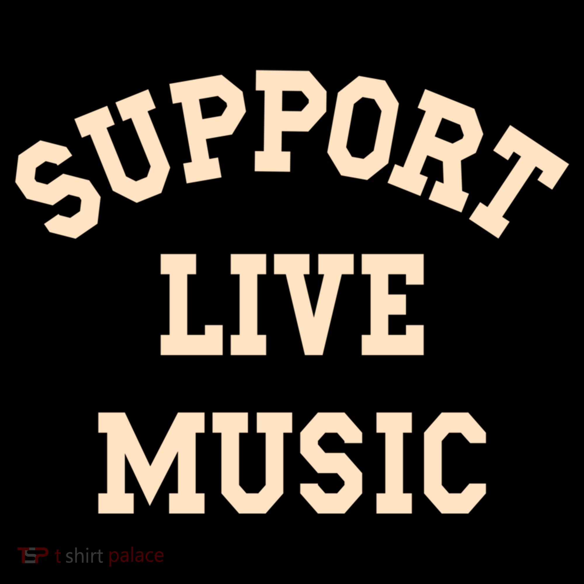 Support Live Music Musicians Concertgoers Music Lovers Gift Coffee Mug