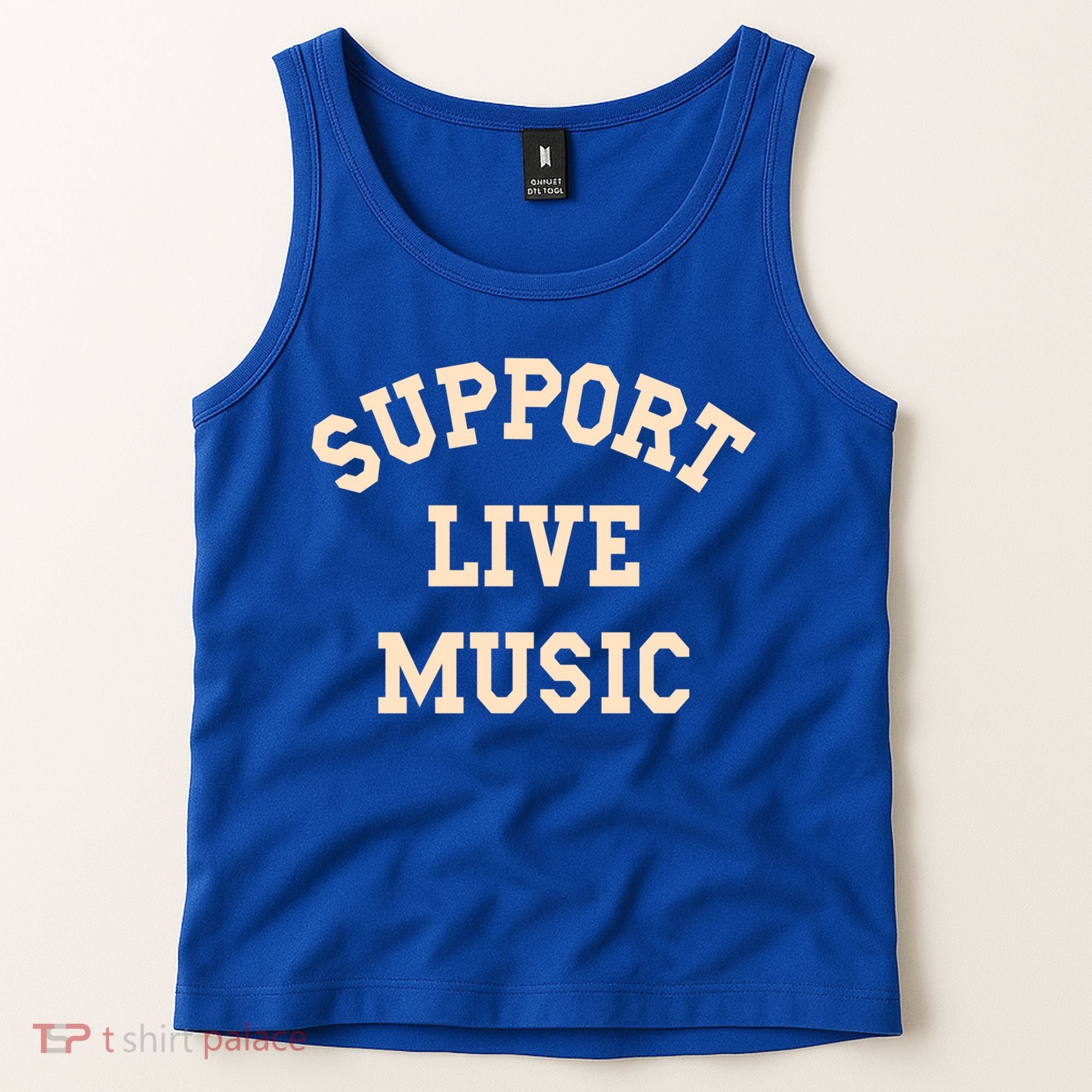 Support Live Music Musicians Concertgoers Music Lovers Gift Tank Top