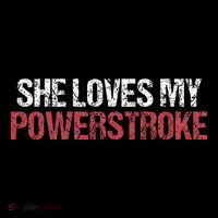 She Loves My Powerstroke Women's T-Shirt thumb 6