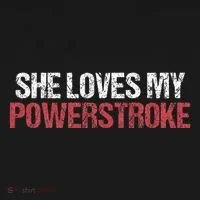 She Loves My Powerstroke Women's T-Shirt thumb 6