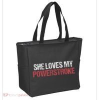 She Loves My Powerstroke Tote Bag thumb 2