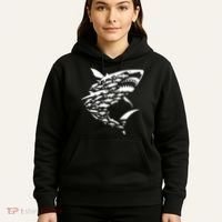 Shark Lover Marine Biology Animal Science Hoodie thumb 5