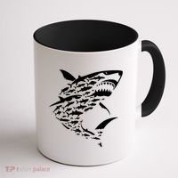 Shark Lover Marine Biology Animal Science Coffee Mug thumb 1