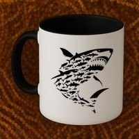 Shark Lover Marine Biology Animal Science Coffee Mug thumb 2