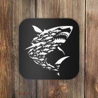 Shark Lover Marine Biology Animal Science Coaster thumb 0