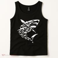 Shark Lover Marine Biology Animal Science Tank Top thumb 2