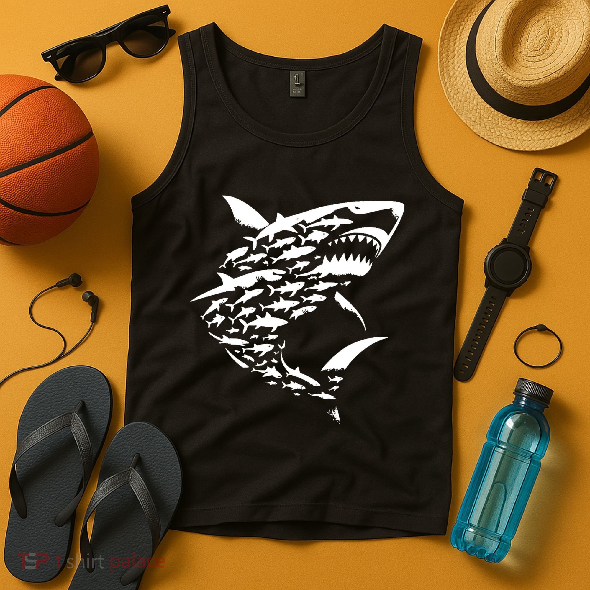 Shark Lover Marine Biology Animal Science Tank Top