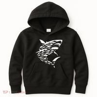 Shark Lover Marine Biology Animal Science Kids Hoodie thumb 0