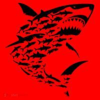 Shark Lover Marine Biology Animal Science Santa Hat thumb 1