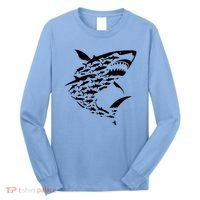 Shark Lover Marine Biology Animal Science Long Sleeve Shirt thumb 0