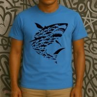 Shark Lover Marine Biology Animal Science T-Shirt thumb 3