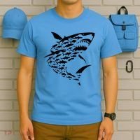 Shark Lover Marine Biology Animal Science T-Shirt thumb 5