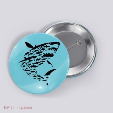 Shark Lover Marine Biology Animal Science Button