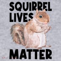 Squirrel Lives Matter Squirrel Lover Funny Animal Lover Women's Sweatshirt thumb 2