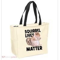 Squirrel Lives Matter Squirrel Lover Funny Animal Lover Tote Bag thumb 2