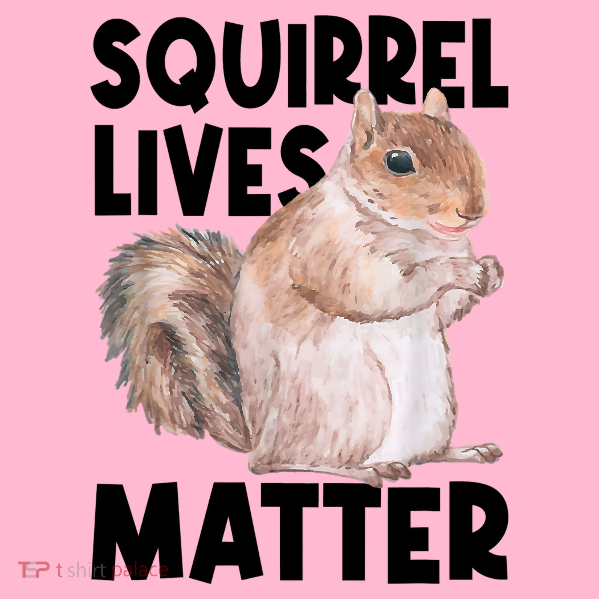 Squirrel Lives Matter Squirrel Lover Funny Animal Lover Coaster
