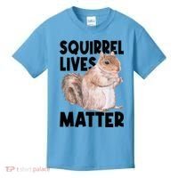 Squirrel Lives Matter Squirrel Lover Funny Animal Lover Kids T-Shirt thumb 0