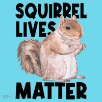 Squirrel Lives Matter Squirrel Lover Funny Animal Lover Kids T-Shirt thumb 4