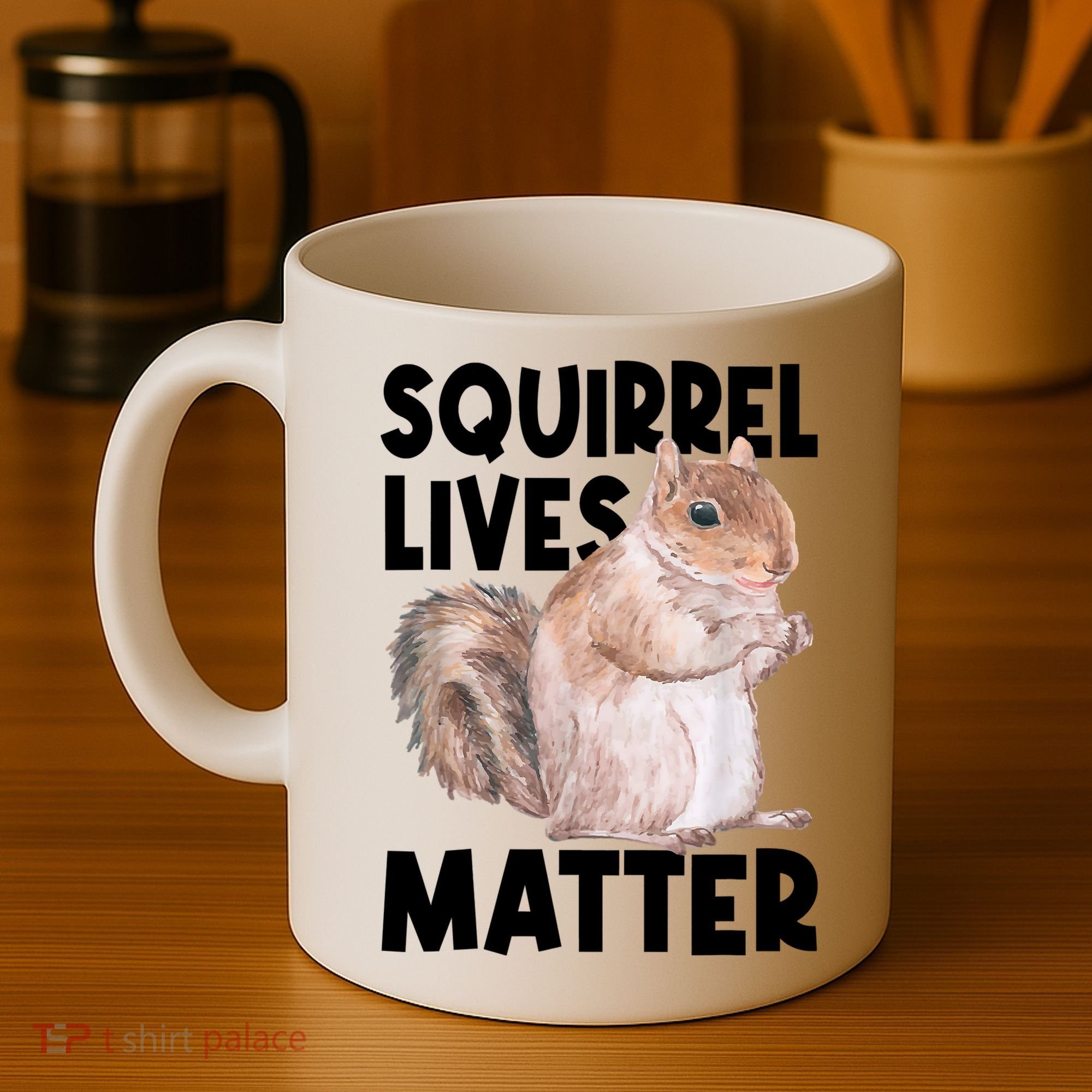 Squirrel Lives Matter Squirrel Lover Funny Animal Lover Coffee Mug