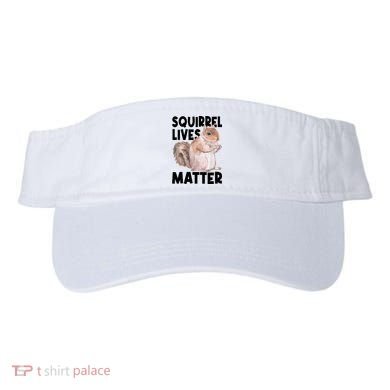 Squirrel Lives Matter Squirrel Lover Funny Animal Lover Visor