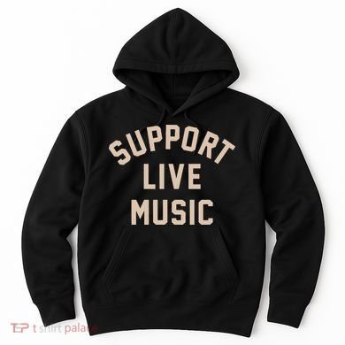 Support Live Music Hoodie