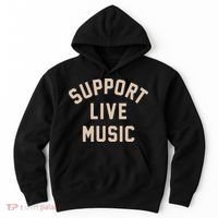 Support Live Music Hoodie thumb 0