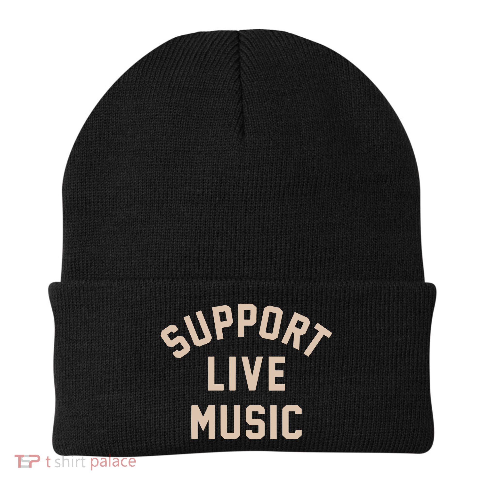Support Live Music Beanie