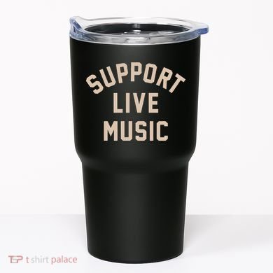 Support Live Music Tumbler